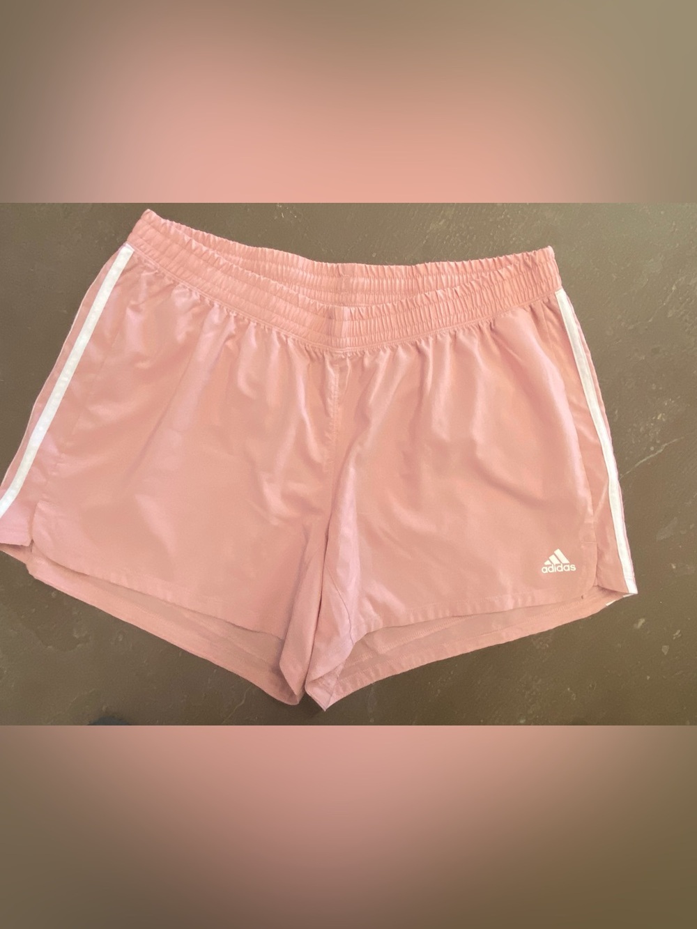 adidas Women’s Light Pink Athletic Shorts